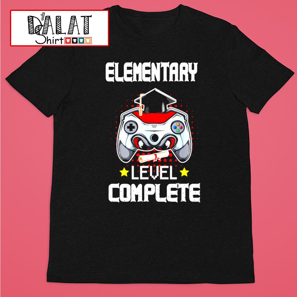 Elementary Level Complete Gamer Class Of 21 Graduation Shirt Dalatshirt