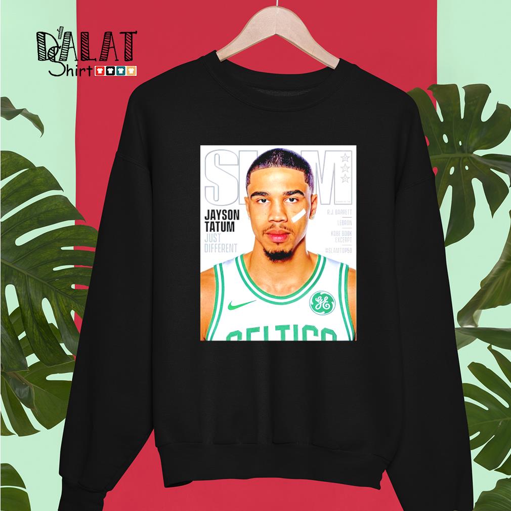 Slam Jayson Tatum just different shirt, hoodie, sweater, long