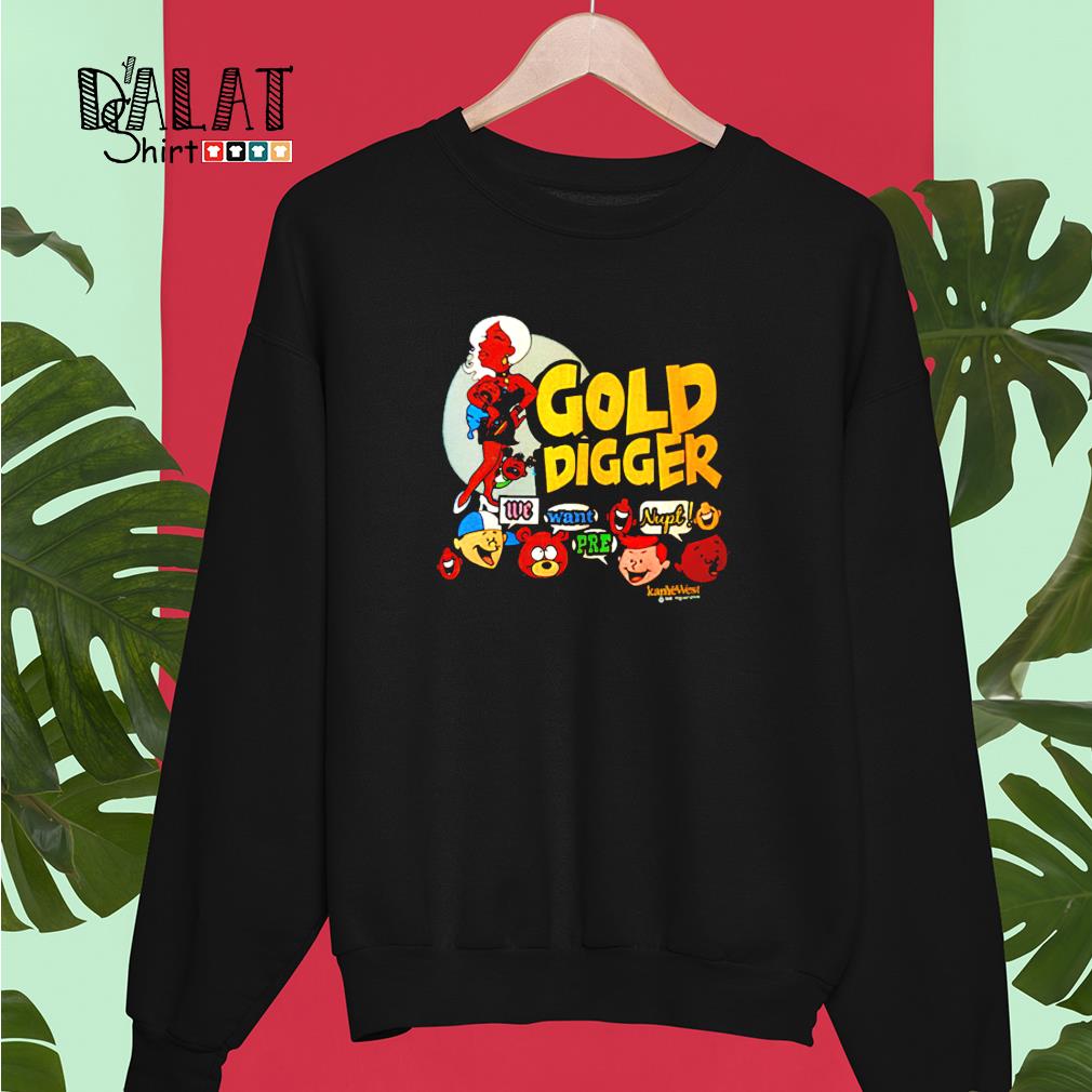 Gold 2025 digger hoodie