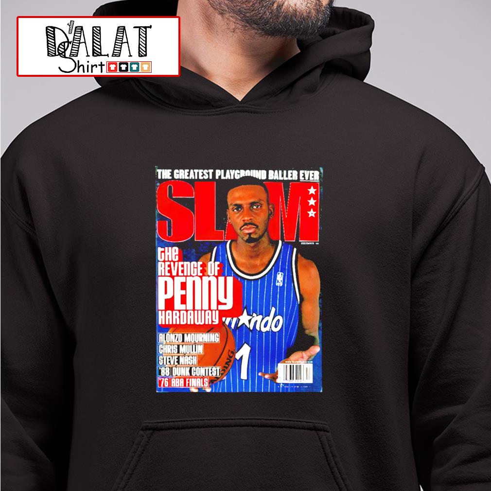 Nice mitchell And Ness Slam Cover Orlando Magic Penny Hardaway shirt,  hoodie, sweater, long sleeve and tank top