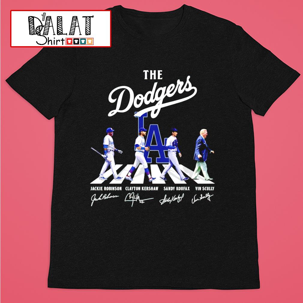 Vin Scully The Dodgers Abbey Road Tee