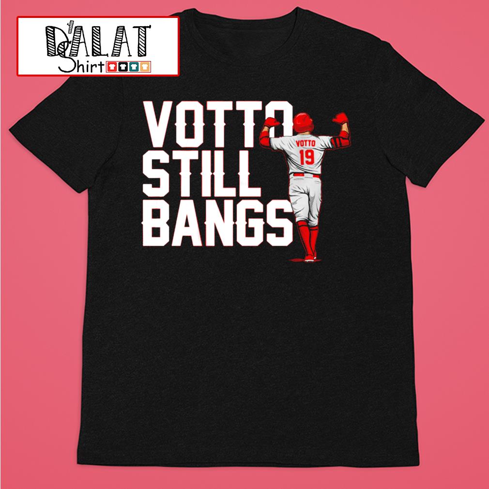 Votto Still Bangs Baseball Jersey (Red)