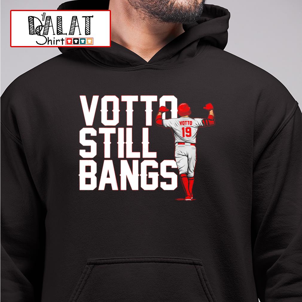 votto Still Bangs, Hoodie / Small - MLB - Sports Fan Gear | breakingt