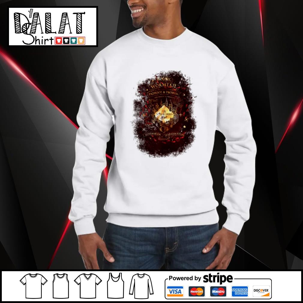 marauders map sweater