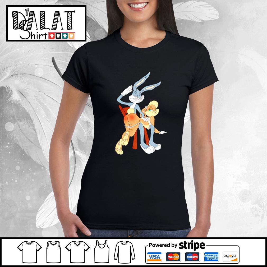 Naughty Bugs Bunny And Lola Butt Slap shirt - Dalatshirt