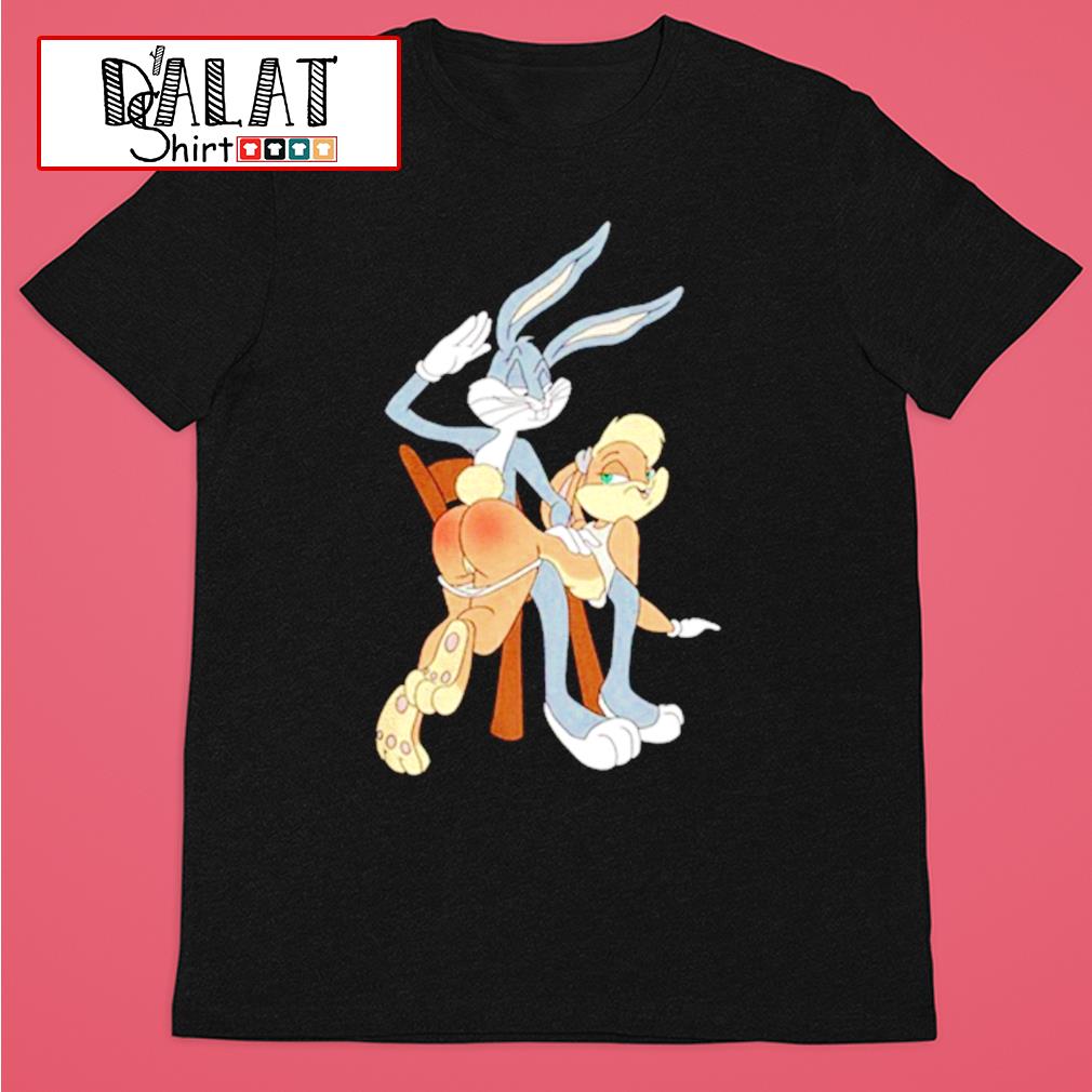 Naughty Bugs Bunny And Lola Butt Slap shirt - Dalatshirt