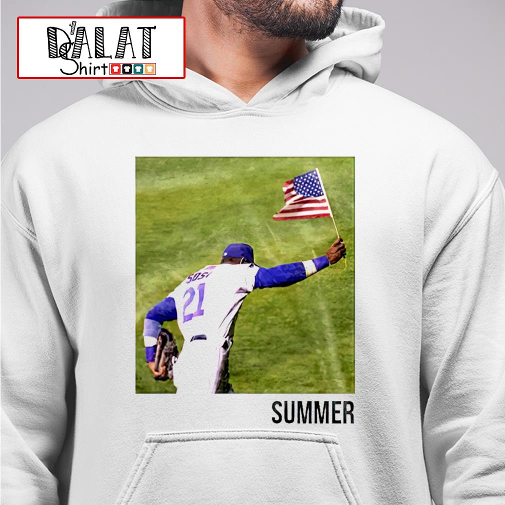 Summer baseball Sammy Sosa number 21 T-shirt - Dalatshirt