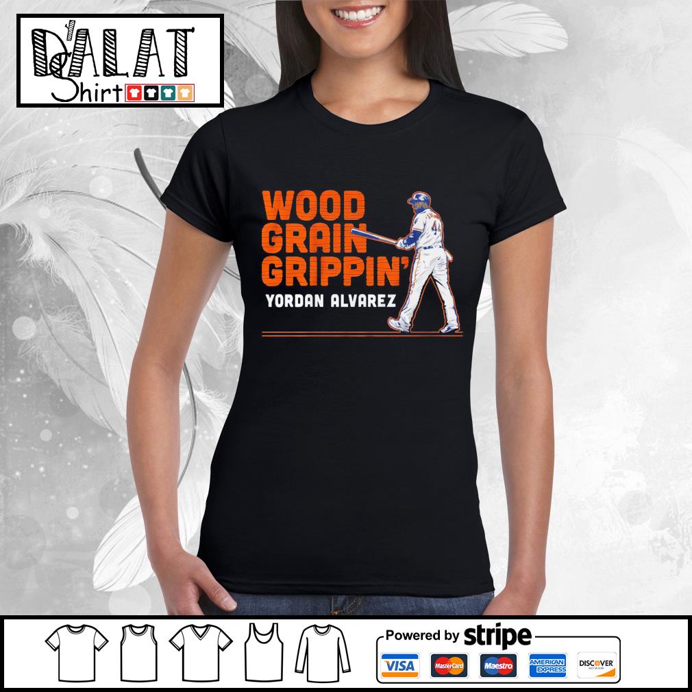 Yordan Alvarez is grippin' wood grain and you need this new shirt