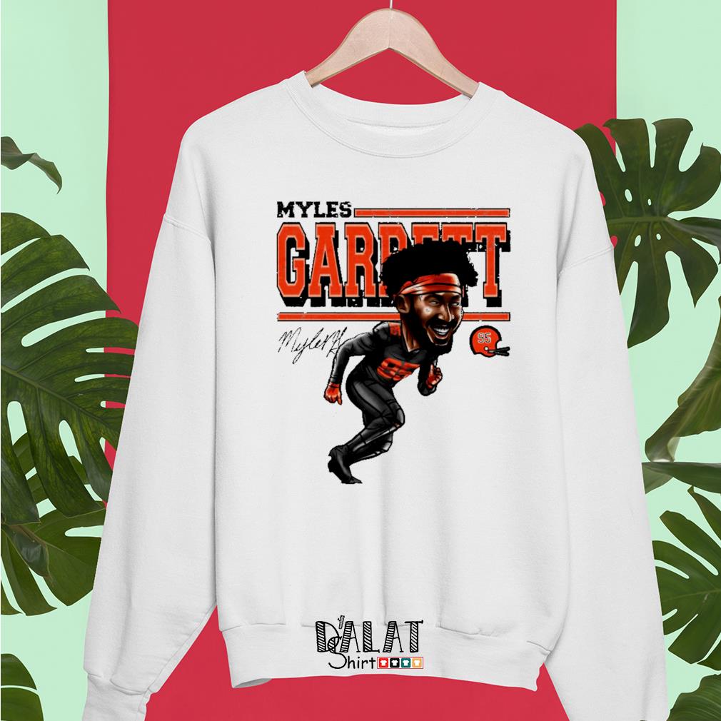 Cleveland football Myles Garrett signature shirt, hoodie, sweater