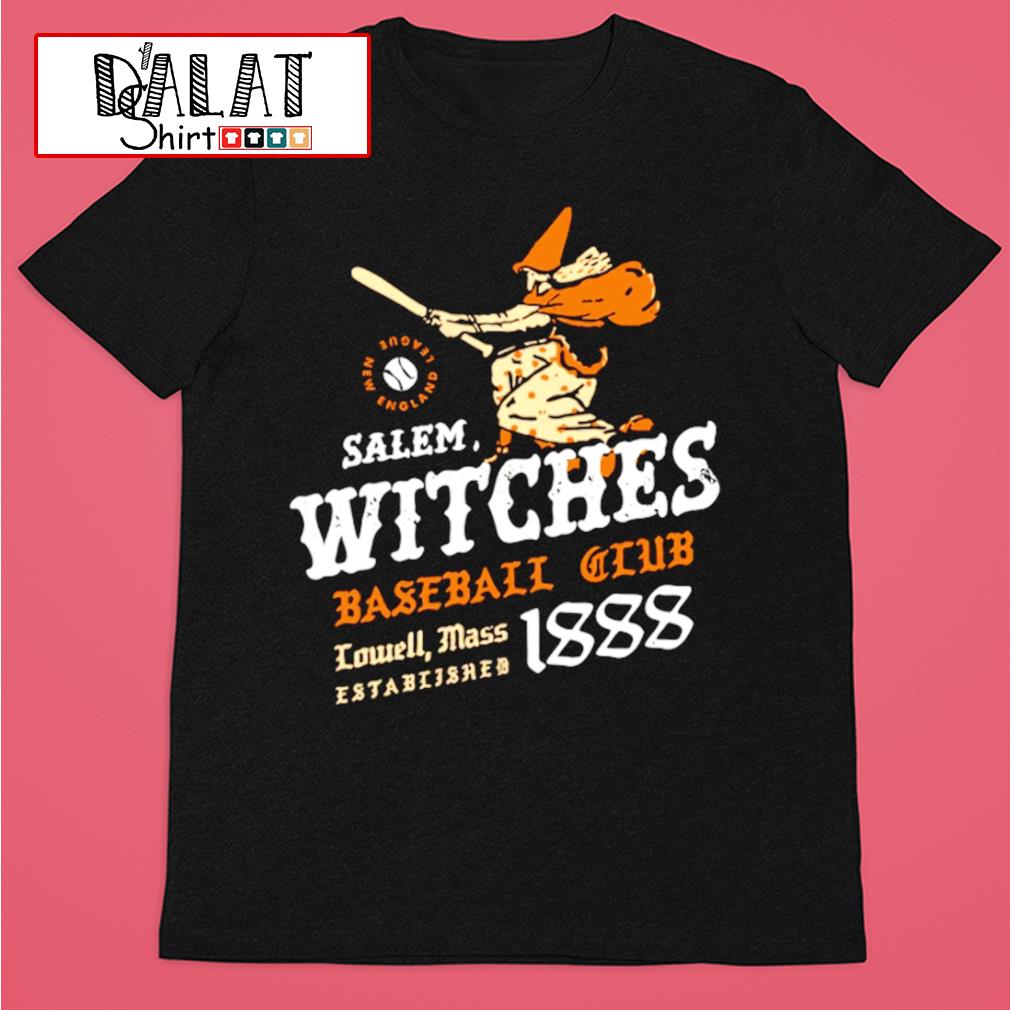 White Label Mfg Salem Witches - Massachusetts - Vintage Defunct Baseball Teams - Unisex T-Shirt Midnight Navy / 4XL