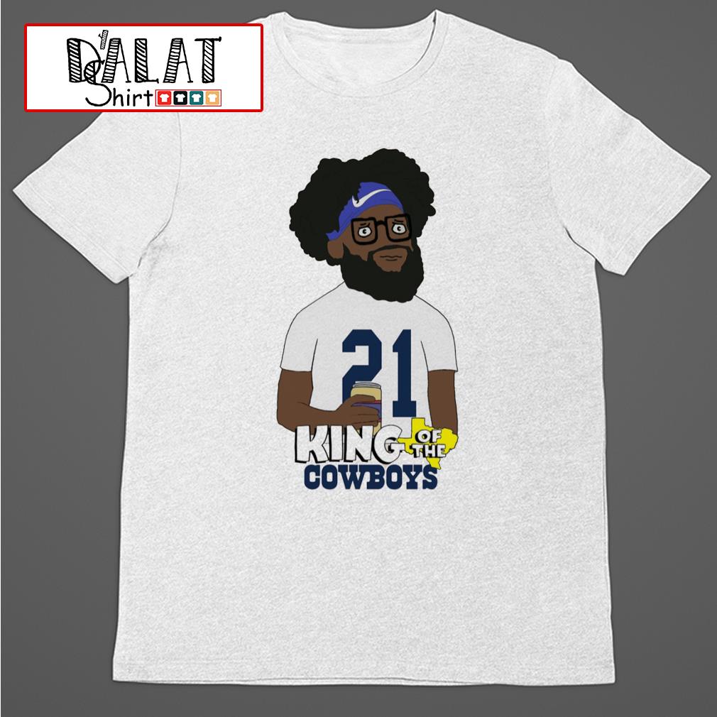 Ezekiel Elliott king of the Cowboys shirt - T Shirt Classic