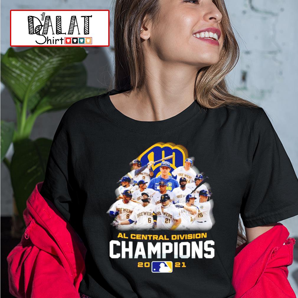 Milwaukee Brewers 2021 AL Central division champs shirt, hoodie