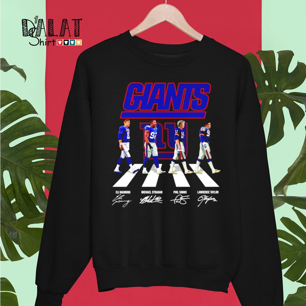 The New York Giants Signatures Abbey Road Team Player shirt