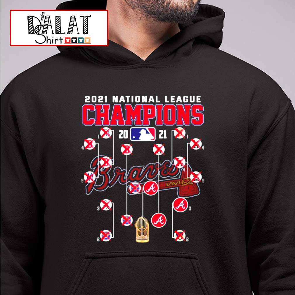 2021 National League Champions 2021 Atlanta Braves shirt - Dalatshirt