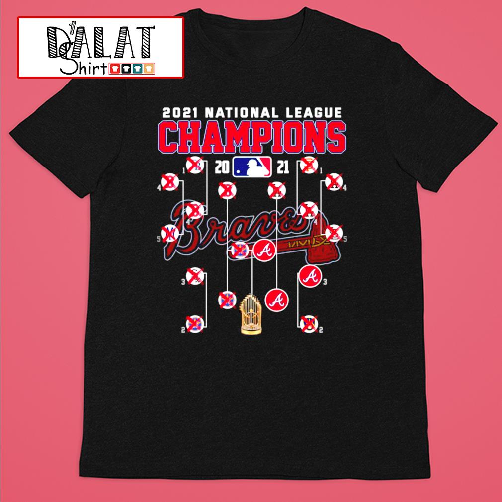 2021 National League Champions 2021 Atlanta Braves shirt - Dalatshirt
