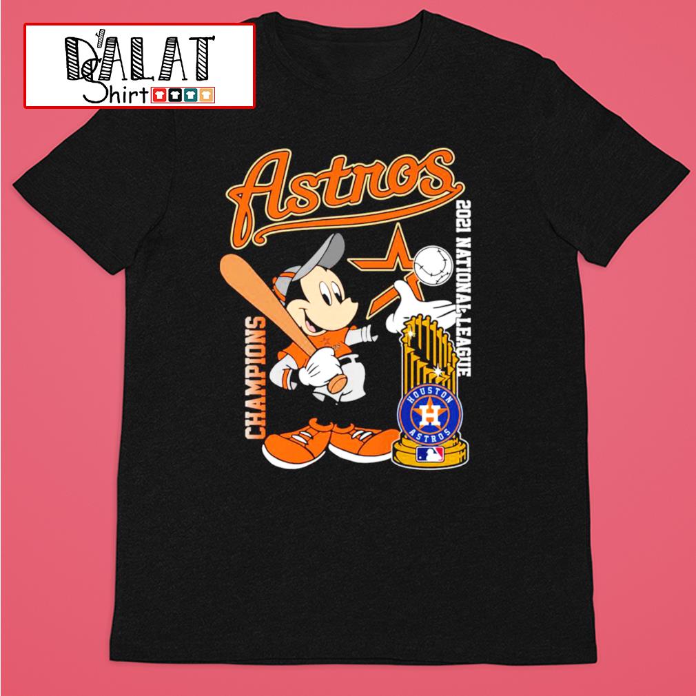 Astros 2021 National League Mickey Mouse shirt - Dalatshirt