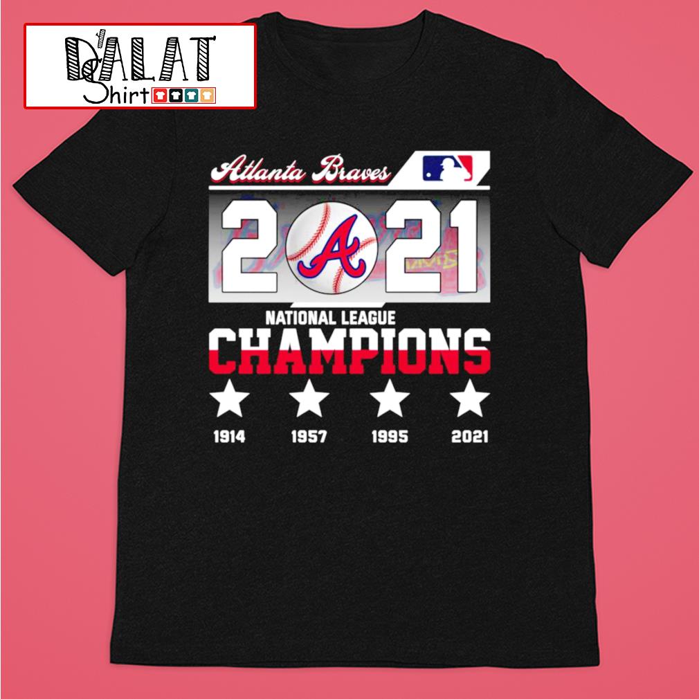 2021 National League Champions 2021 Atlanta Braves shirt - Dalatshirt