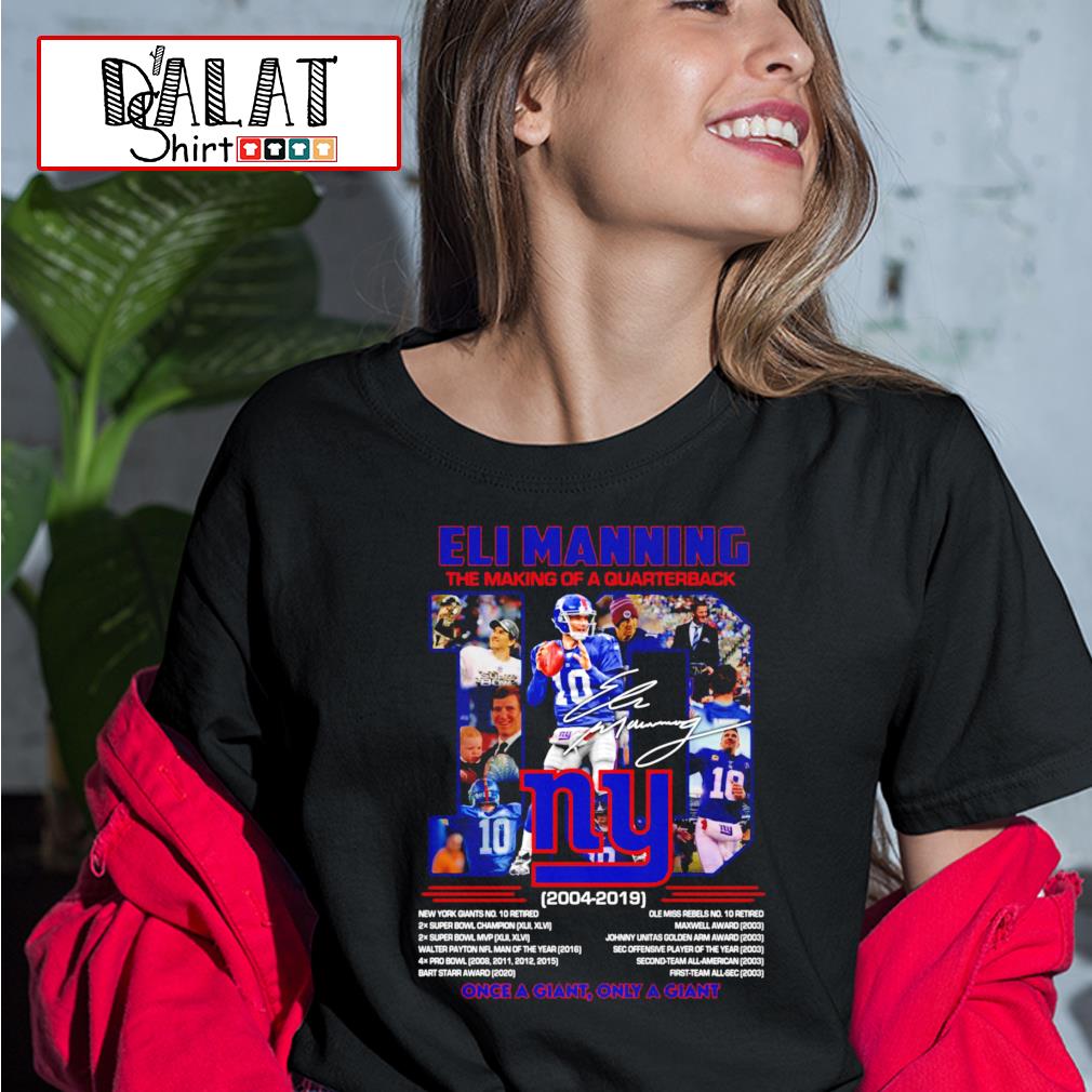 Eli Manning Wearing Super Bowl Champions New York Giants Shirt, hoodie,  sweater, long sleeve and tank top