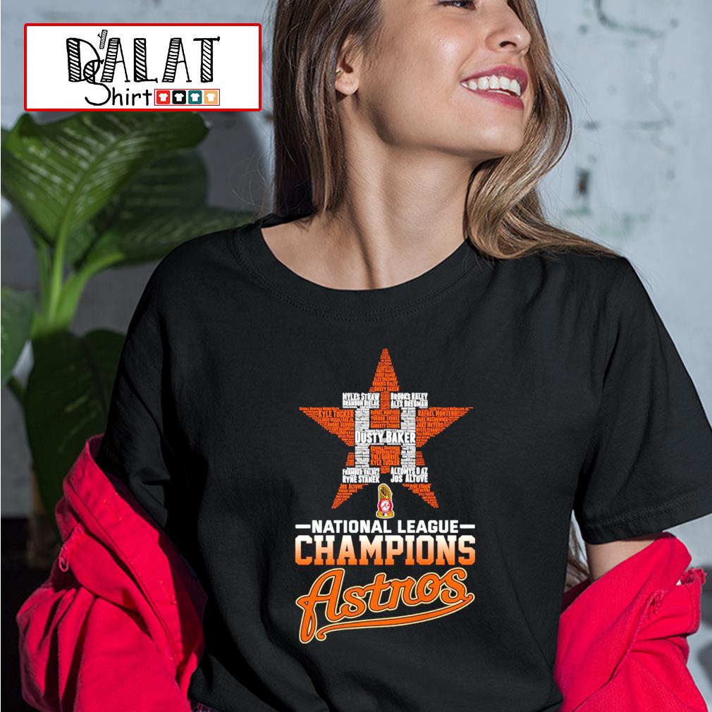 Houston astros baseball national league champions astros shirt