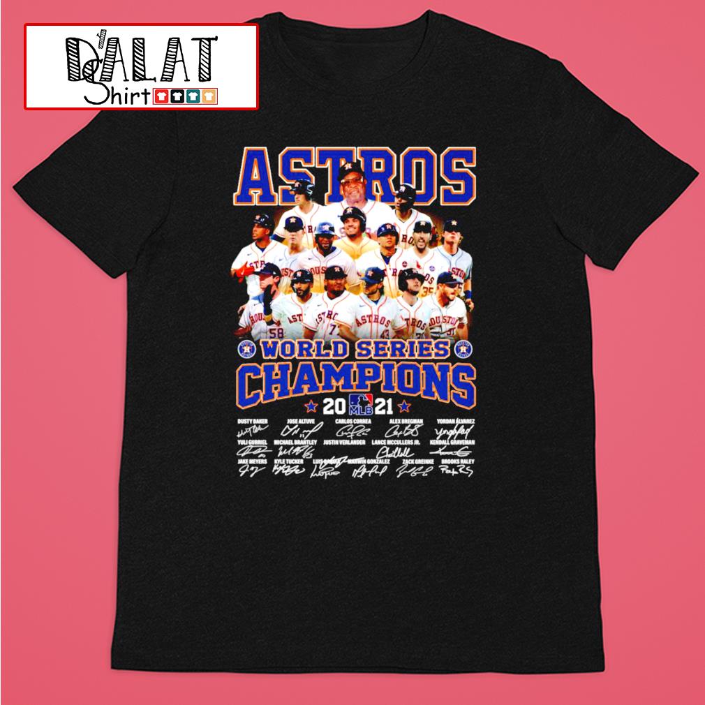 Astros World Series Shirt 3D Glamorous 2021 WS Signature Houston