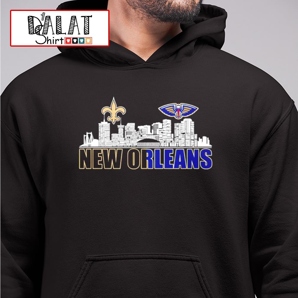 New Orleans Saints And Pelicans Logo Shirt, Hoodie