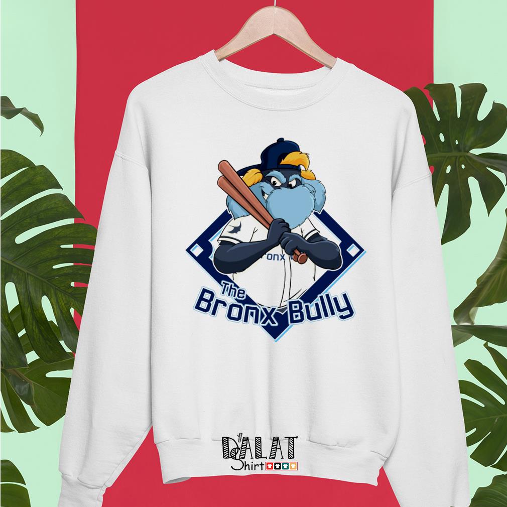 Gamas Threads The Bronx Bully Rays Baseball Mascot Long Sleeve T-Shirt