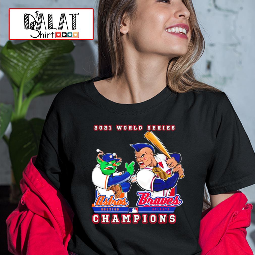 2021 World Series Houston Astros Vs. Atlanta Braves Champions shirt -  Dalatshirt