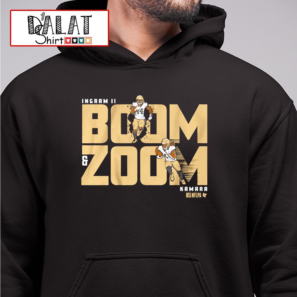 Alvin Kamara and Mark Ingram II Boom and Zoom shirt - Dalatshirt