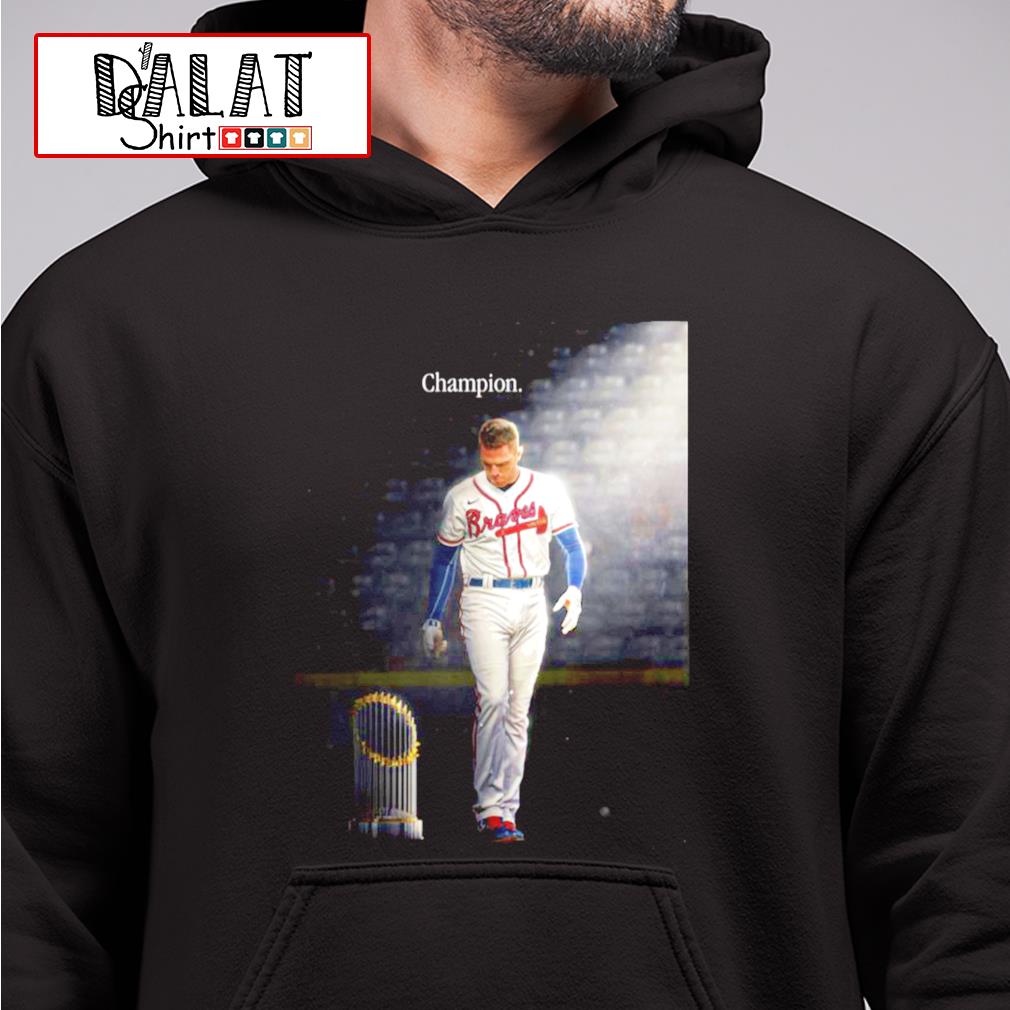 Freddie Freeman Atlanta Braves Champion t-shirt, hoodie, sweater and long  sleeve