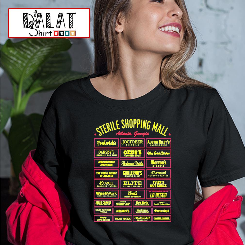 Atlanta Braves sterile shopping mall Atlanta stadium shirt - Dalatshirt