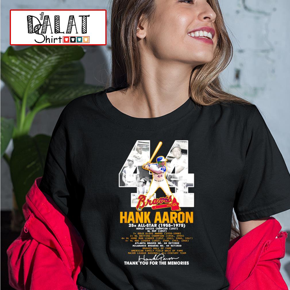 Hank Aaron An American Baseball in Atlanta Braves T-Shirt, hoodie, sweater,  long sleeve and tank top