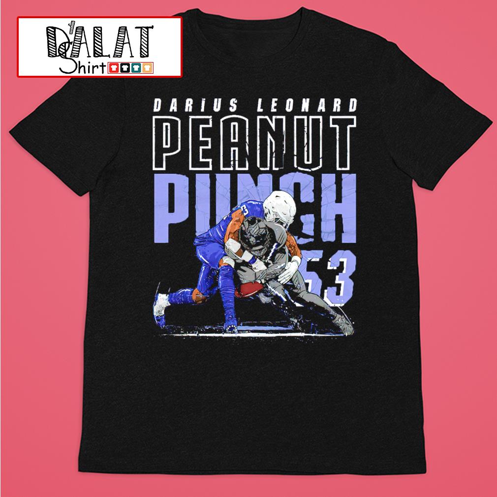 Indianapolis Football Darius Leonard Peanut Punch shirt, hoodie, sweater  and v-neck t-shirt