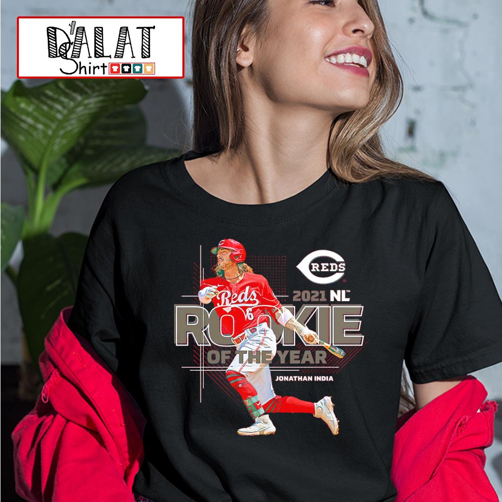 Cincinnati Reds Jonathan India NL Rookie of the Year T-Shirt - Bluecat