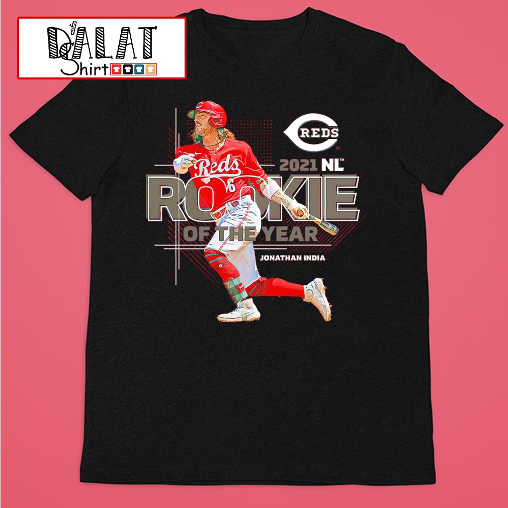 Cincinnati Reds Jonathan India NL Rookie of the Year T-Shirt - Bluecat