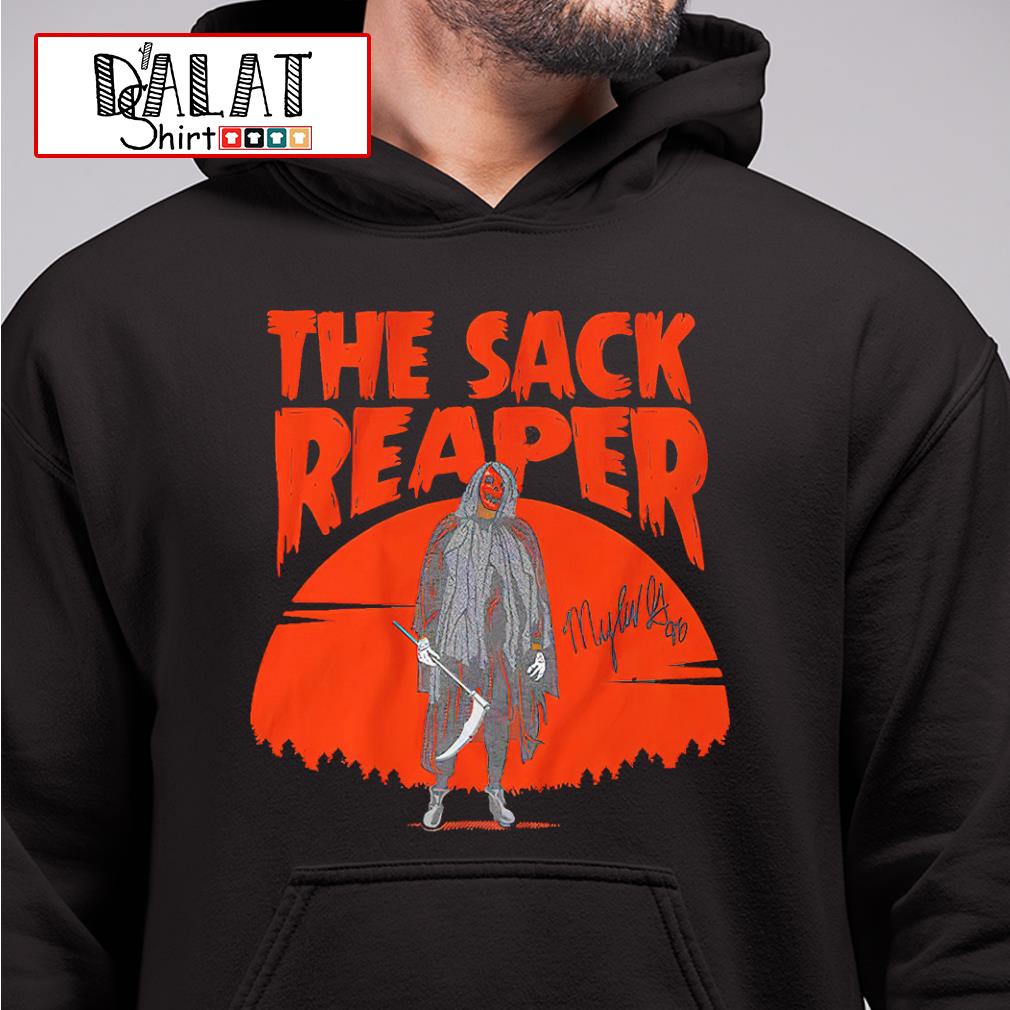 Myles Garrett The Sack Reaper signature shirt - Dalatshirt