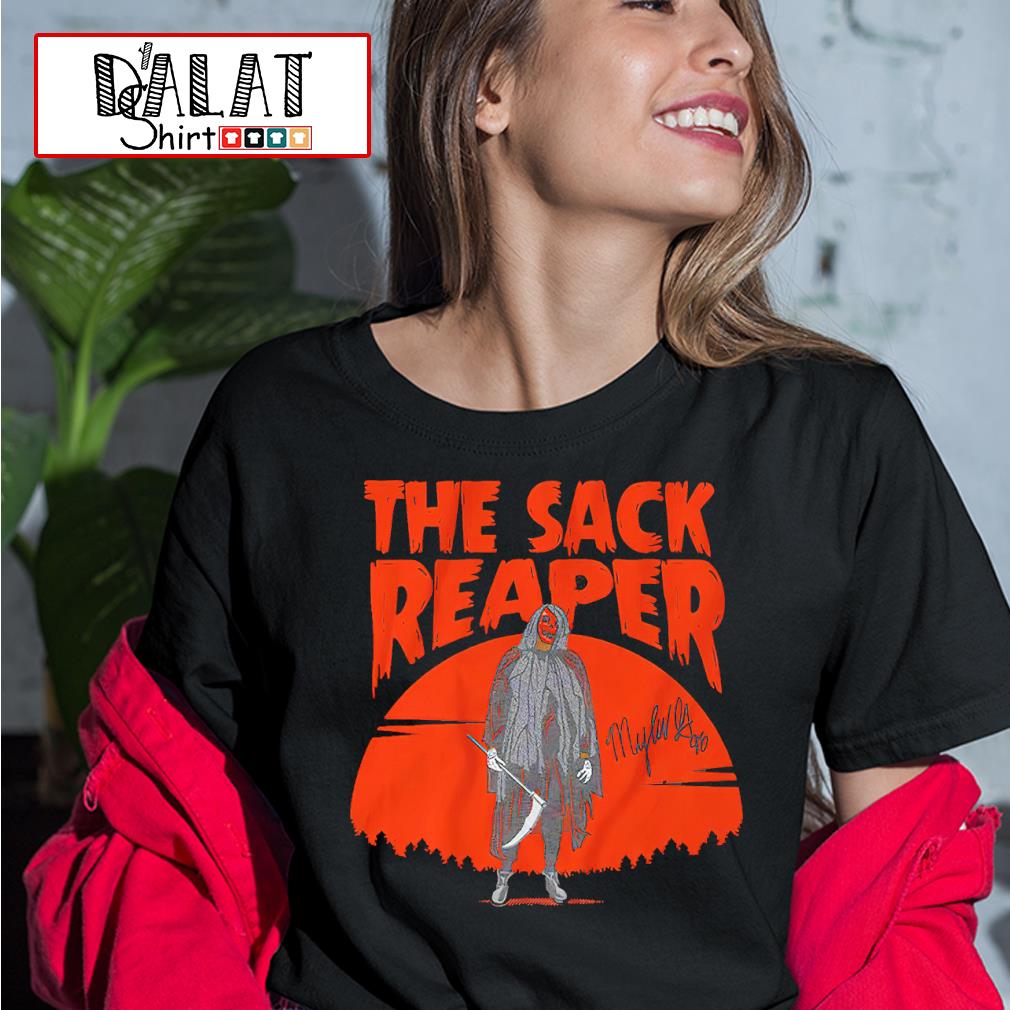 Myles Garrett The Sack Reaper signature shirt - Dalatshirt