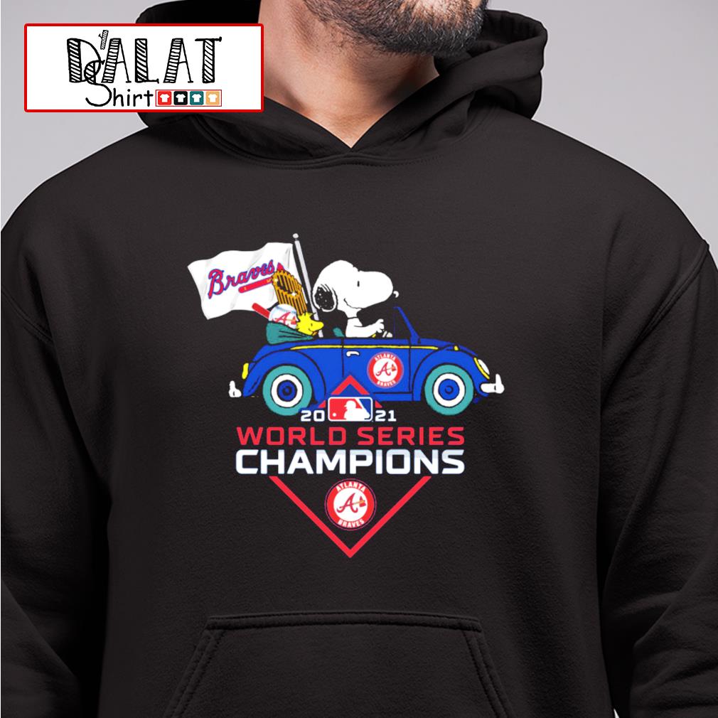 Snoopy Atlanta Braves World Series Champions 2021 Shirt