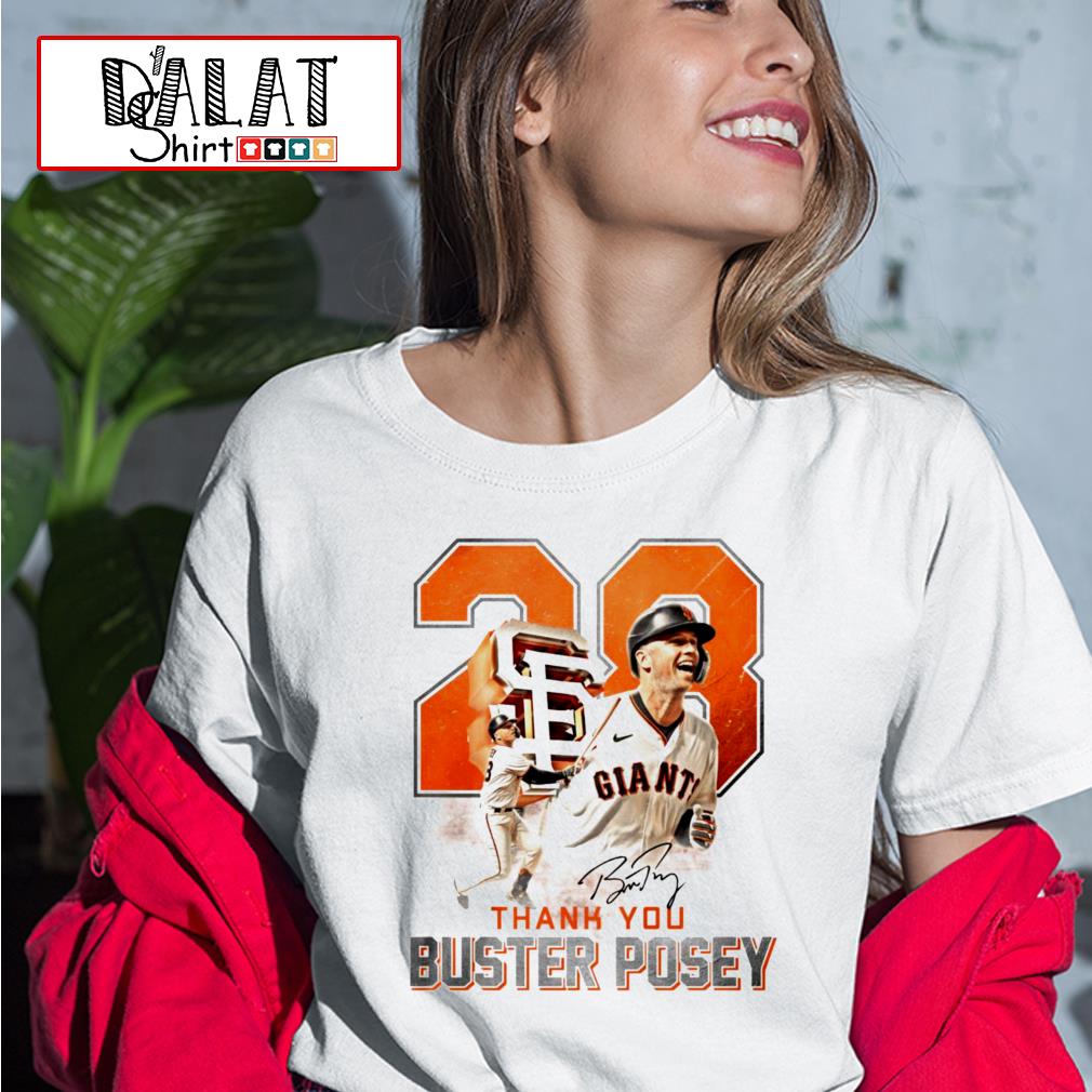 Thank You Buster Posey Signature T-Shirt - REVER LAVIE