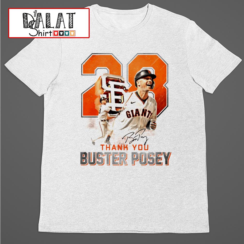 Thank You Buster Posey Signature T-Shirt - REVER LAVIE