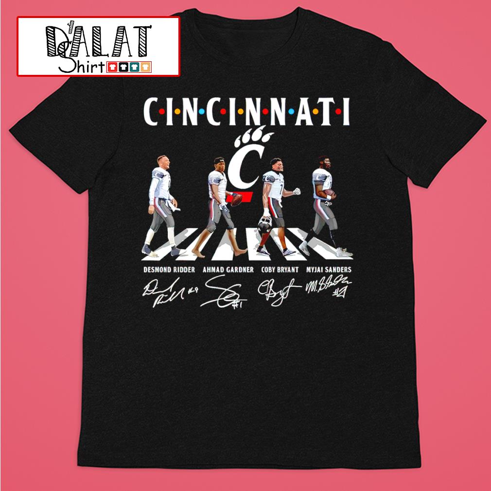 The Cincinnati Bengals Team Abbey Road Signatures Shirt - Dalatshirt