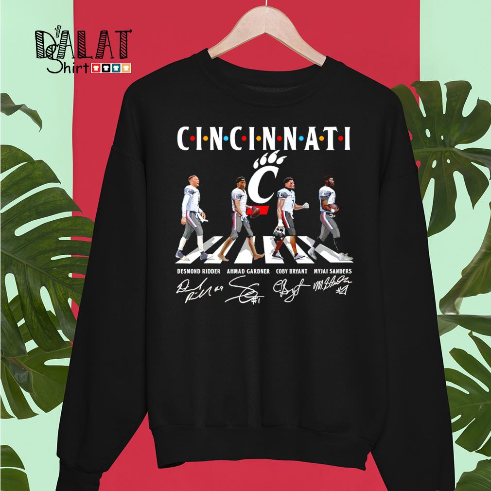 The Cincinnati Bengals Team Abbey Road Signatures Shirt - Dalatshirt