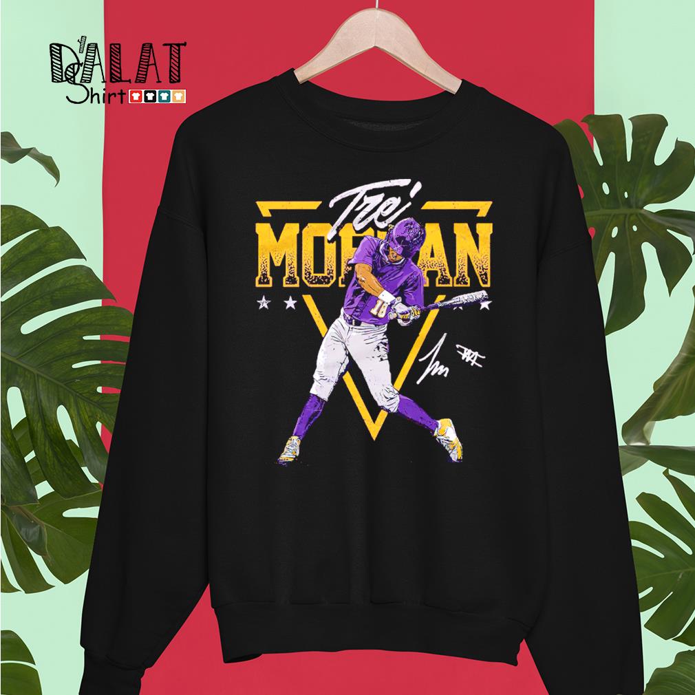 Tre Morgan Baseball Tee Shirt  Louisiana NIL Men's Baseball T