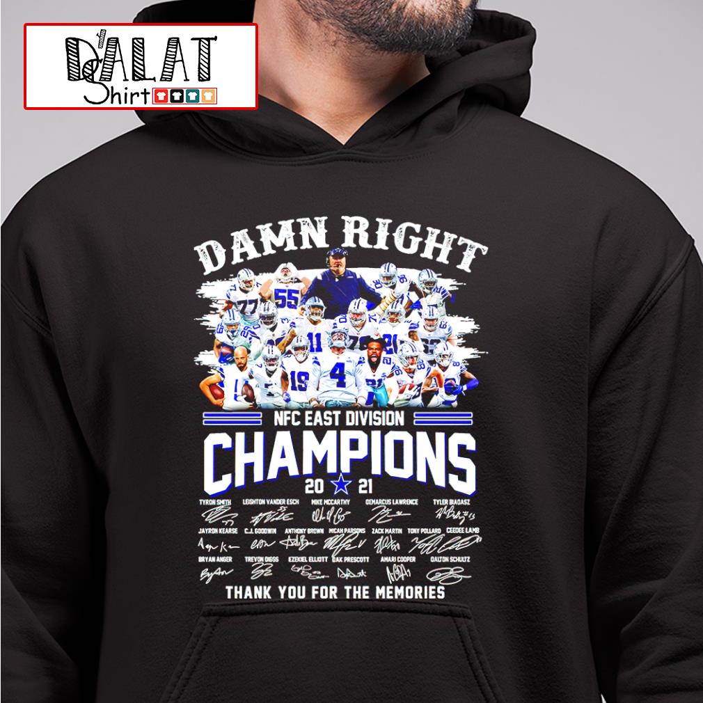 Dallas Cowboys NFC East Division Champions 2021 shirt - Dalatshirt