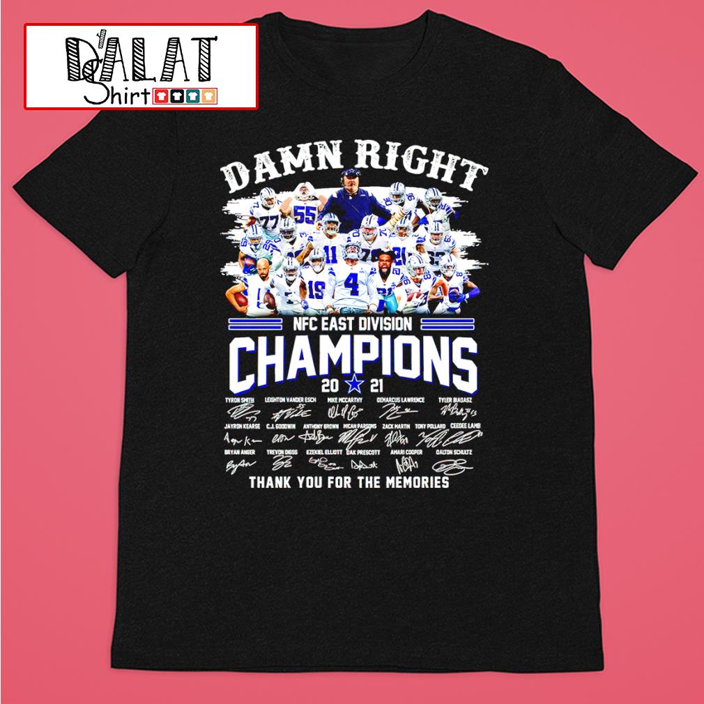 Top Damn Right Dallas Cowboys Nfc East Division Champions 2021 Shirt,  hoodie, sweater, long sleeve and tank top