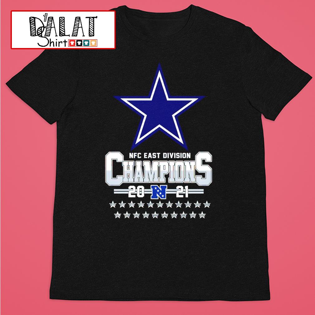 Dallas Cowboys NFC East Division Champions 2021 shirt - Dalatshirt