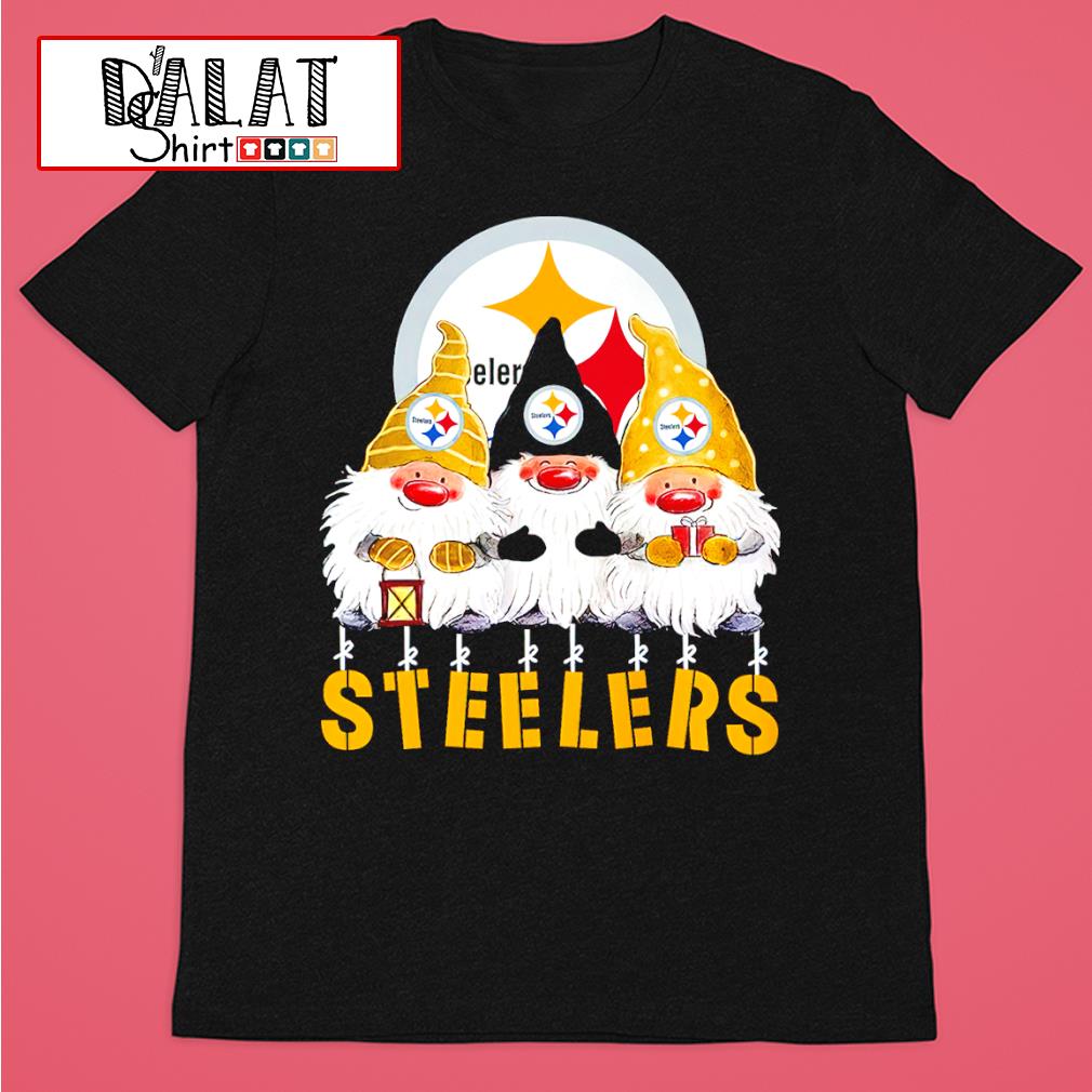 Pittsburgh Steelers Santa Hat Christmas Light Shirt - teejeep