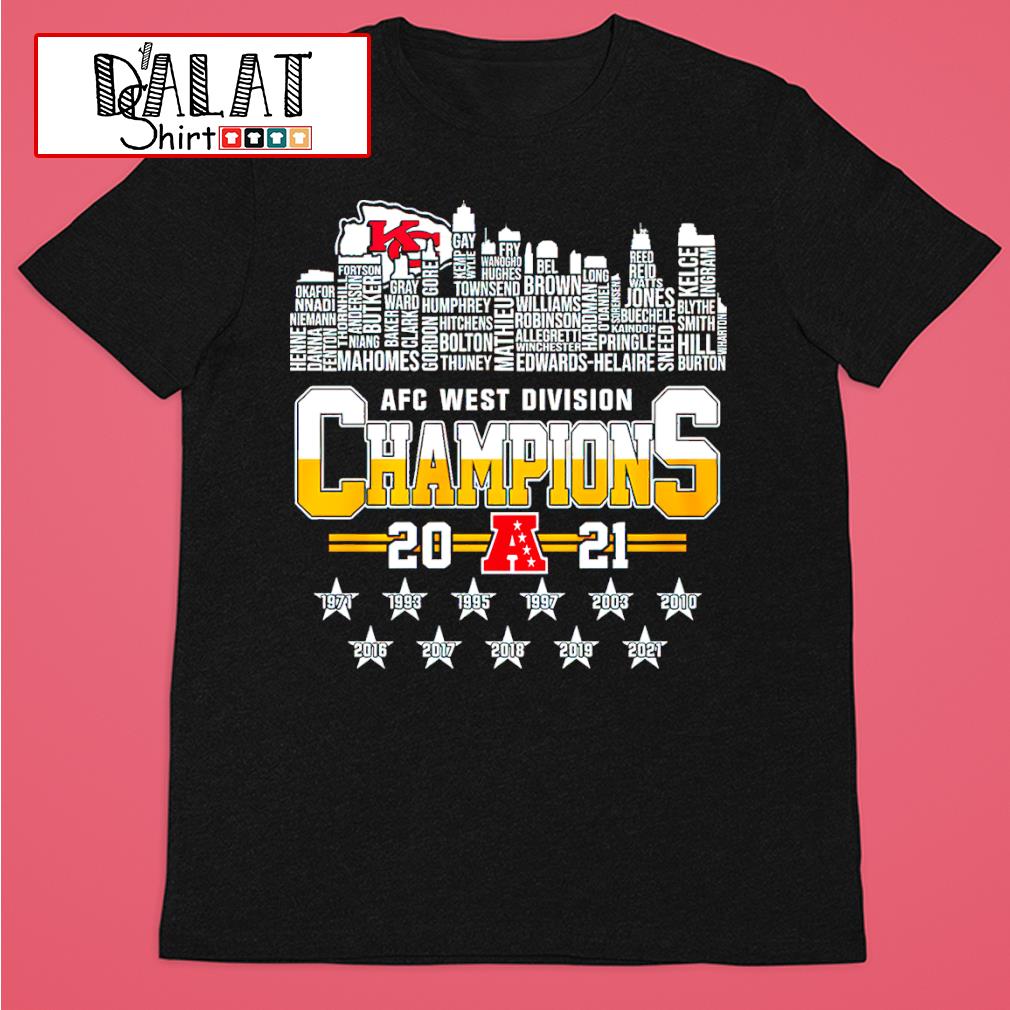 AFC West Division Champions Kansas City Chiefs 2021 Shirt, hoodie, sweater,  long sleeve and tank top