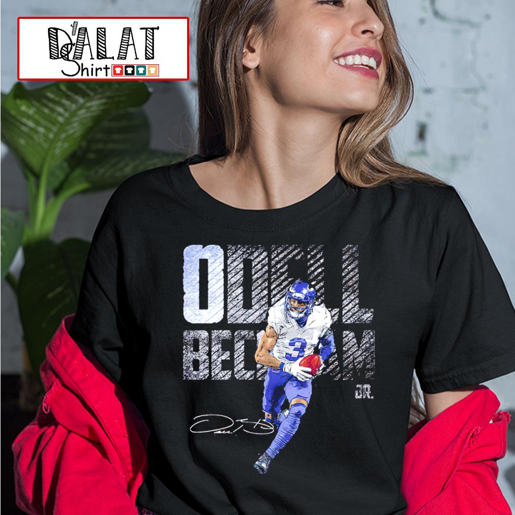 Odell Beckham Jr. Los Angeles Bold Signature Shirt, hoodie, sweater, long  sleeve and tank top