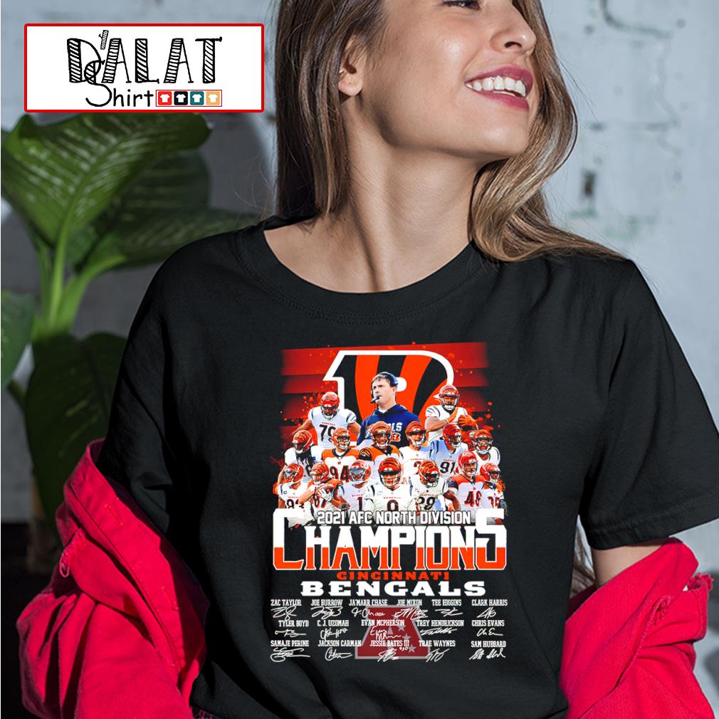 cincinnati Bengals 2021 2022 AFC North Division Champions shirt