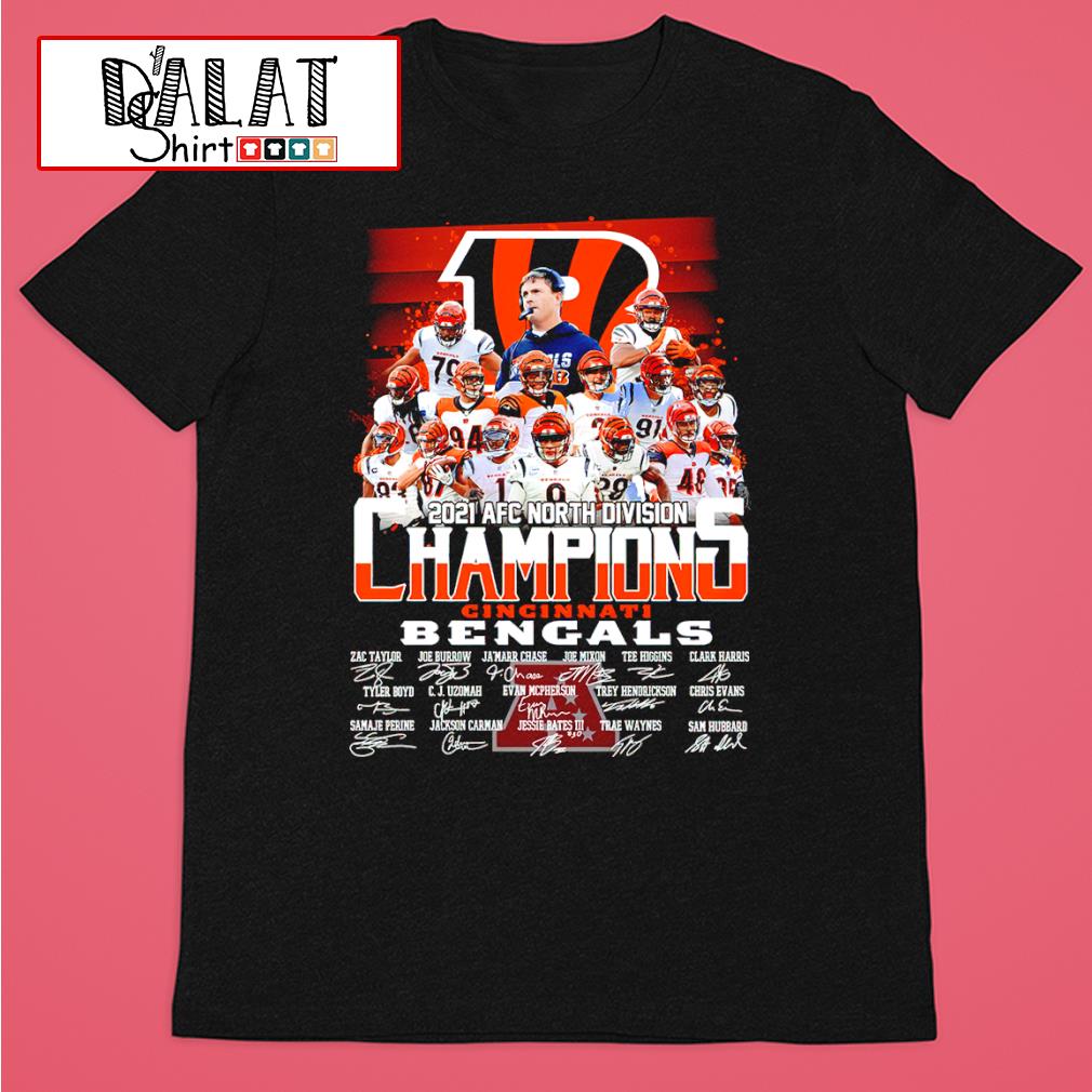 Cincinnati Bengals 2021 AFC North Division Champions Shirt